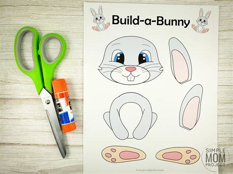 Build A Bunny Printable