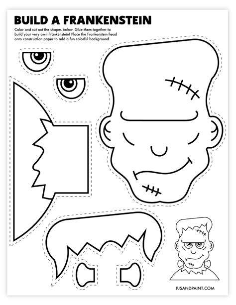 Build A Frankenstein Printable