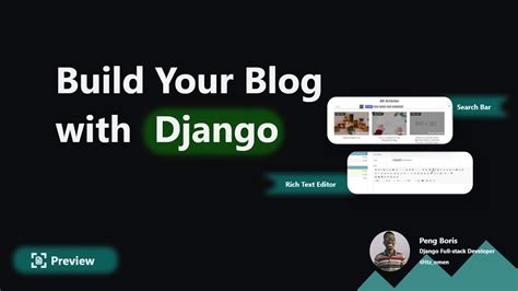Build Blog Using Django