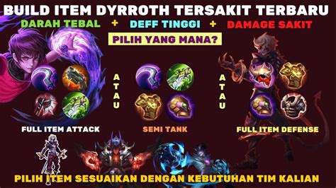 Build Dyrroth Tersakit