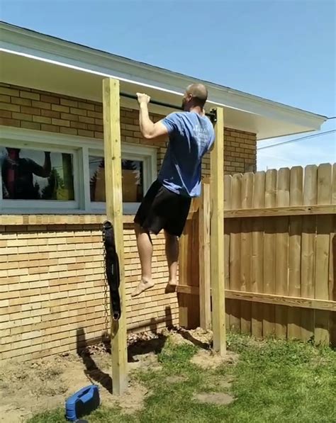 Build Pull Up Bar Outside