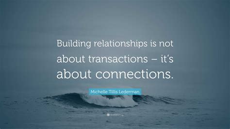 Build Relationships, Not Transactions