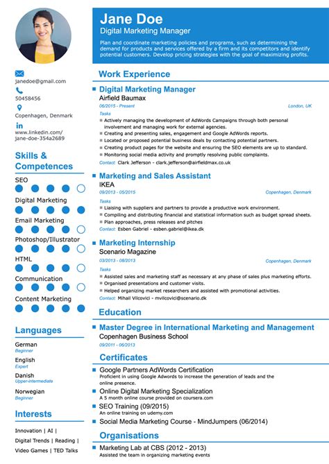 Craft Your Career's Masterpiece - Build a Dazzling Resume for Free Online!