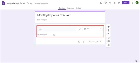 Build The Google Forms Expense Tracker