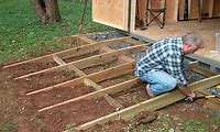 Build Wood Ramp to Shed