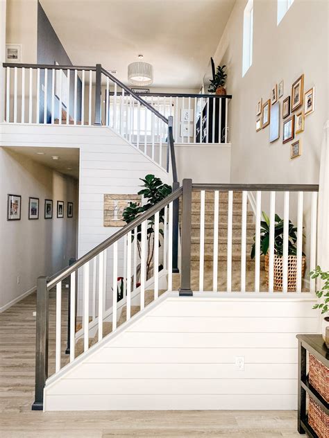 Builder Grade Stair Rail Makeover: Tips And Tricks For A Stunning Upgrade