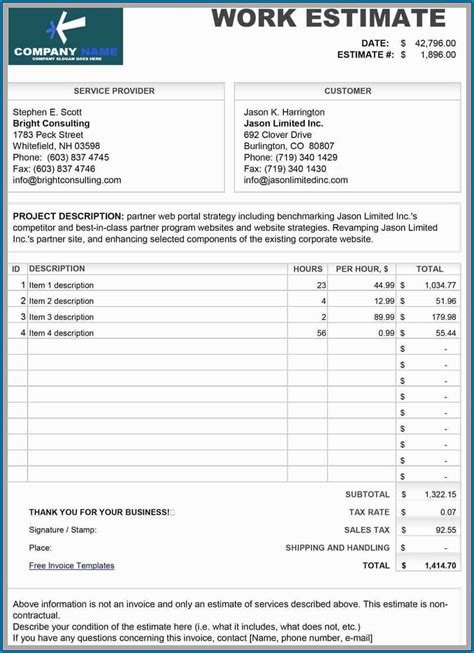 Free Construction Quote template (Better than word, excel, PDF)