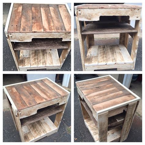 Building A Pallet Bedside Table