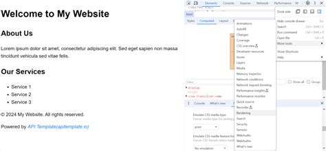 Building Printer Friendly Pages