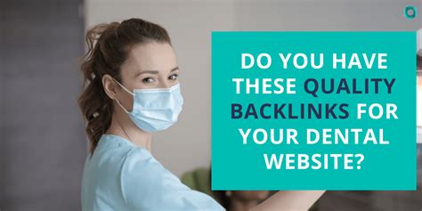 Building Quality Backlinks for Dental SEO