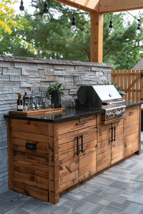 Building Your DIY Outdoor Kitchen Cabinets
