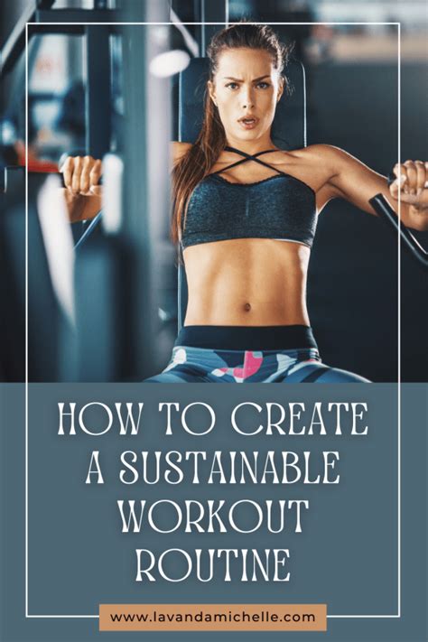 Building a Sustainable Workout Routine