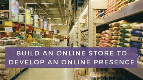 Building online stores