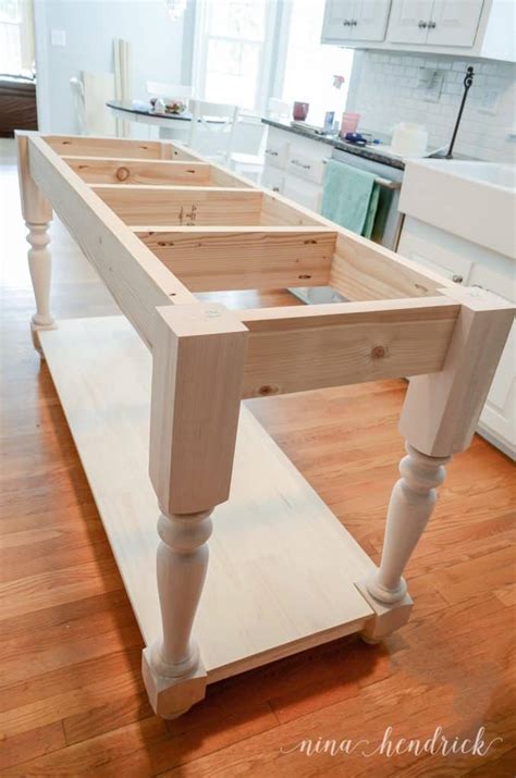 Building the Base of Your DIY Kitchen Island