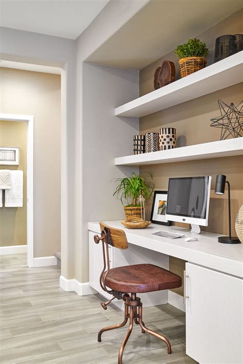 Built-In Desk And Shelves: The Ultimate Solution For Your Home Office