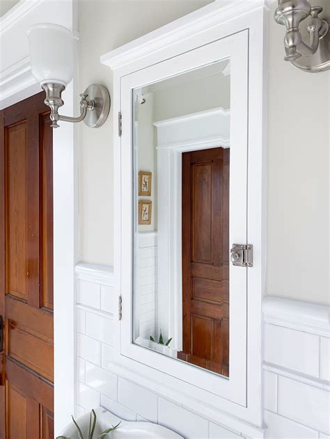 Master Bathroom REVEAL!! (with sources) Farmhouse Vernacular Bathroom built ins, Bathroom