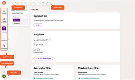Built-in Administration Interface