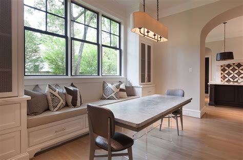 Built-in Dining Room Bench Design Ideas