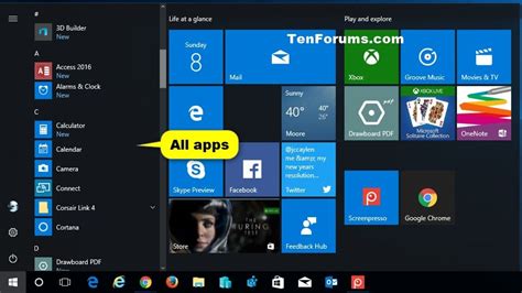 Built-in Windows 10 apps