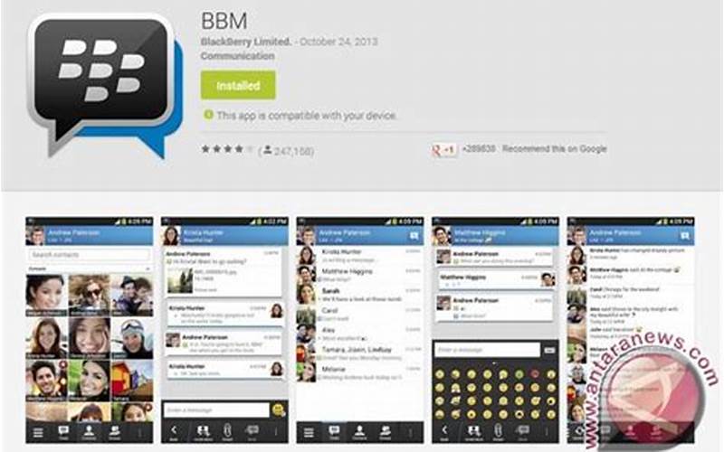 Buka Aplikasi Background Bbm