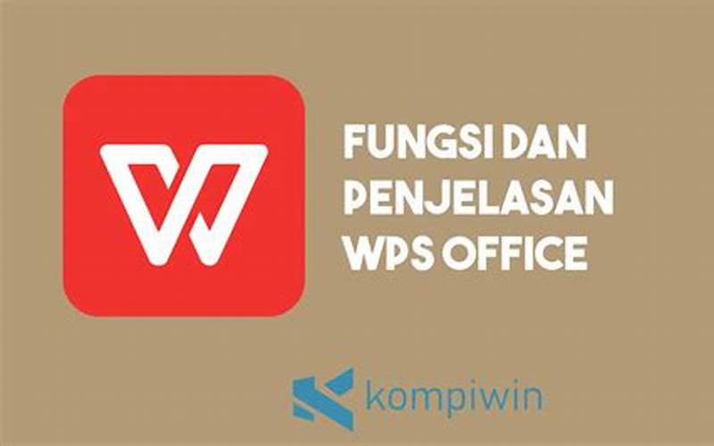 Buka Aplikasi Wps Office Premium