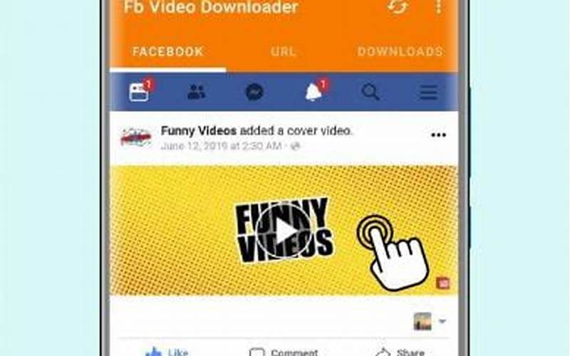 Buka Video Facebook Yang Ingin Diunduh