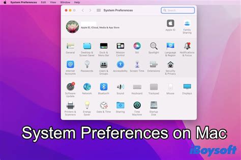 Buka System Preferences Di Mac
