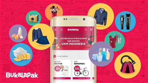 Bukalapak laptop application Indonesia
