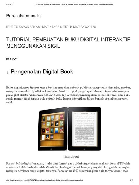 Buku Digital Interaktif