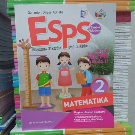 Buku Matematika Kelas 2 SD Penerbit Erlangga