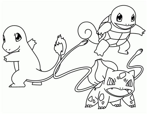Bulbasaur Pokemon Coloring Page