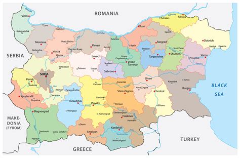 Bulgaria On Map Of World