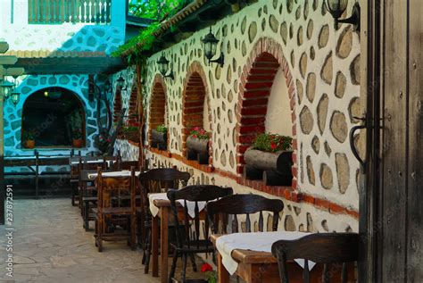 Bulgarian Traditional Restaurant Interior