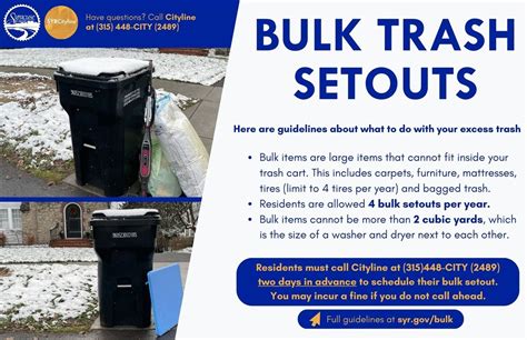 Bulk Item Disposal: The Basics
