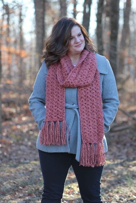Bulky Crochet Scarf