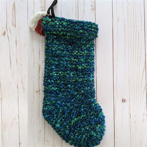 Bulky Yarn Christmas Stocking Pattern