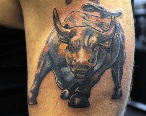 Taurus bull tattoo Taurus bull tattoos, Bull tattoos
