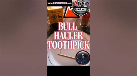 Bull Hauler Toothpick Recipe