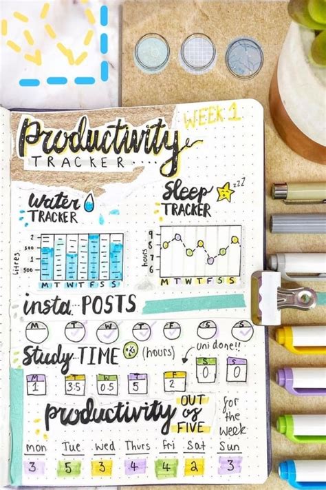 Bullet Journal For Productivity