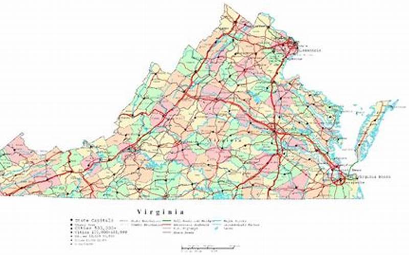 Bulls Neck Road Virginia Map