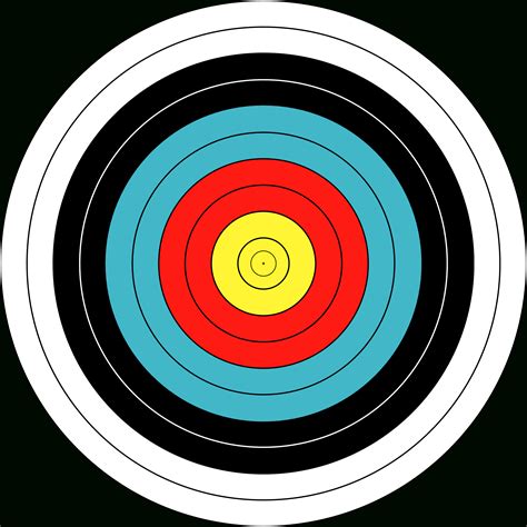 Bullseye Printable