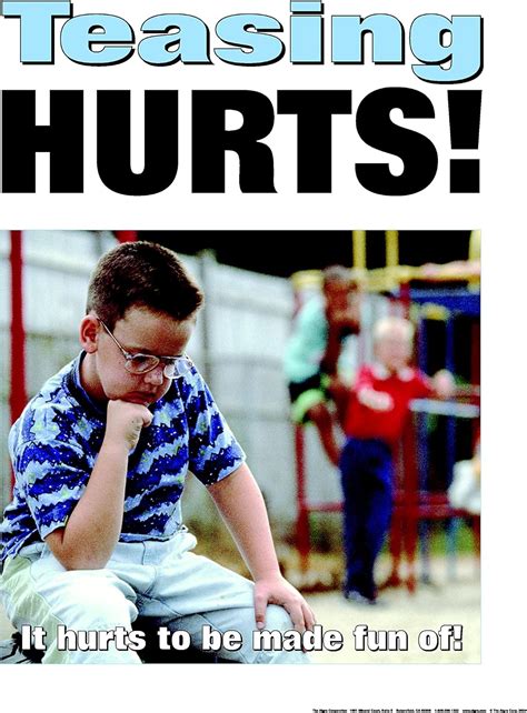 Bullying Teasing Hurts Quotes