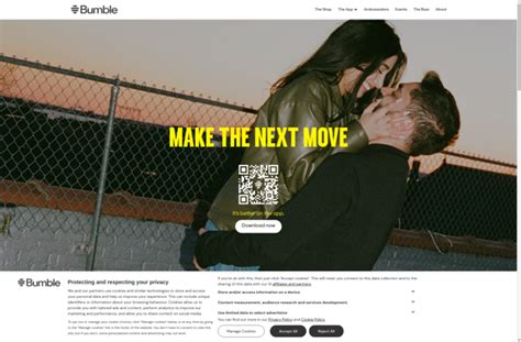 Bumble dating show application