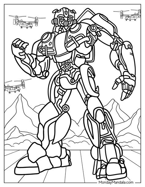 Bumblebee Coloring
