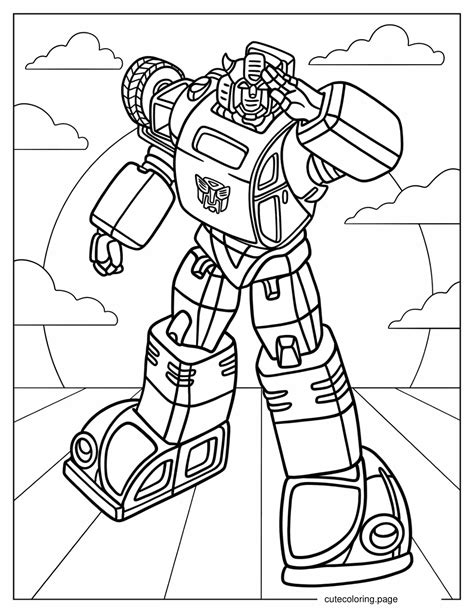 Bumblebee Coloring Sheet