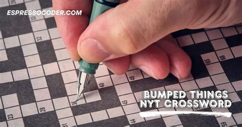 Bumped Into Crossword Clue