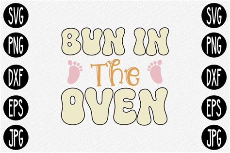 Download Bun in the Oven SVG File - SVG Design Commercial Use