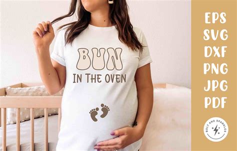 Download Bun in the Oven SVG File - SVG Design Creativefabrica DXF Files