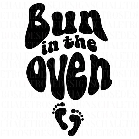 Download Bun in the Oven SVG File - SVG Design Printable