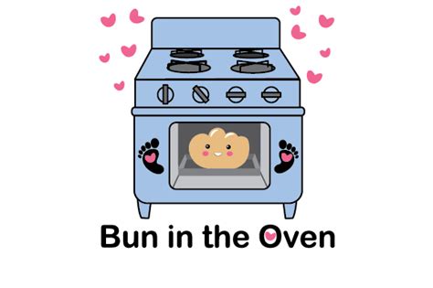 Download Bun in the Oven SVG File - SVG Design for Cricut Machine